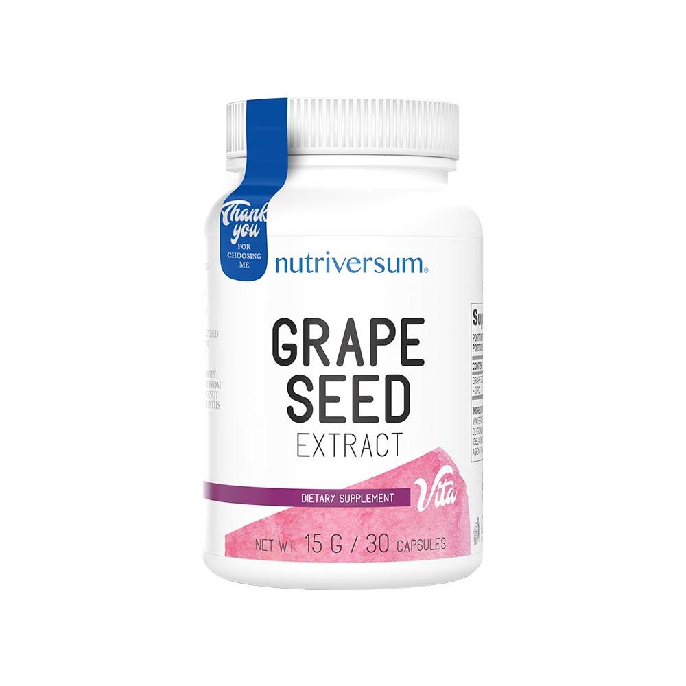 Nutriversum - Grape Seed - VITA - 30 Capsules