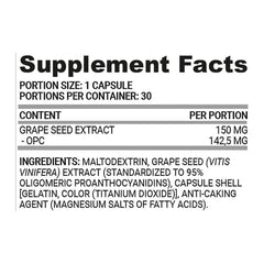 Nutriversum - Grape Seed - VITA - 30 Capsules