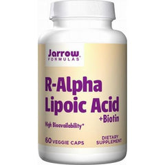 Jarrow Formulas - R-Alpha Lipoic Acid + Biotin - 60 caps