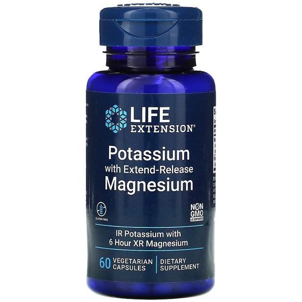 Life Extension - Potassium with Extend-Release Magnesium - 60