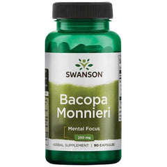 Swanson - Bacopa Monnieri, 250mg - 90 caps