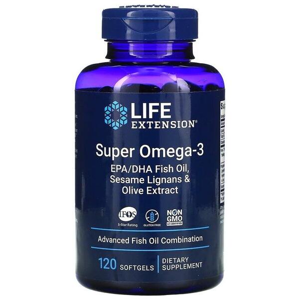 Life Extension - Super Omega-3 - 120 softgels