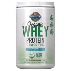 Garden of Life - Organic Whey Protein - Grass Fed