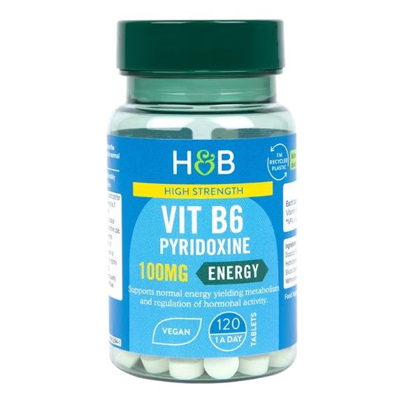 Holland & Barrett - High Strength Vitamin B6, 100mg