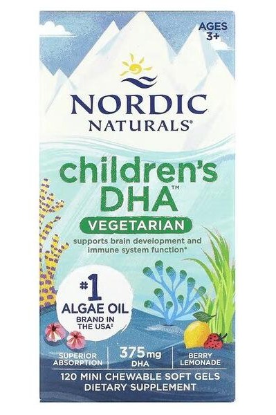 Nordic Naturals - Children's DHA Vegetarian 375mg DHA