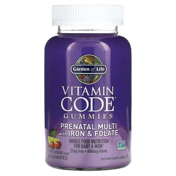 Garden of Life - Vitamin Code Prenatal Multi with Iron & Folate