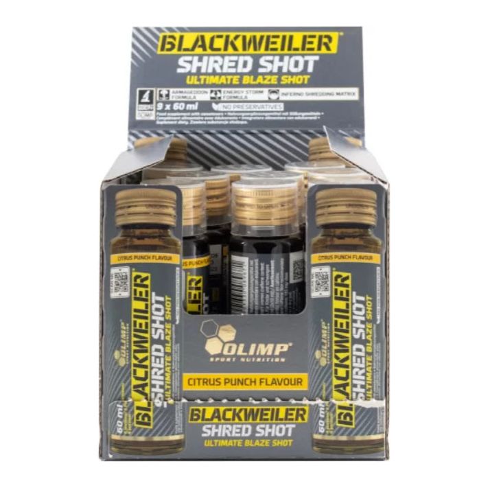 Olimp - Blackweiler Shred Shot - 9 x 60 ml.