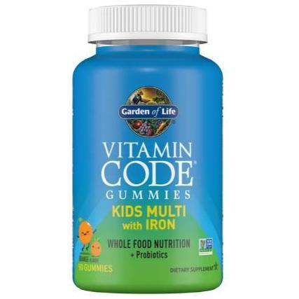 Garden of Life - Vitamin Code Kids Multi with Iron Gummies