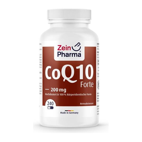 Zein Pharma - Coenzyme Q10 Forte, 200mg - 240 caps