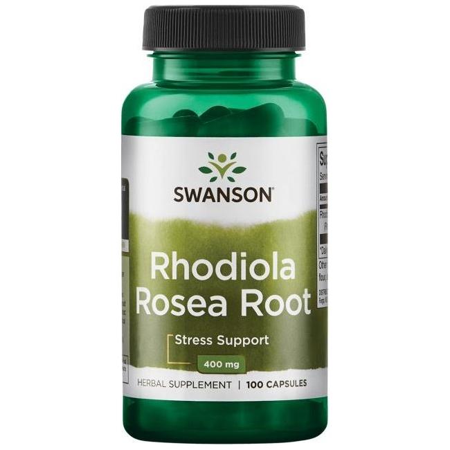 Swanson - Rhodiola Rosea Root, 400mg - 100 caps