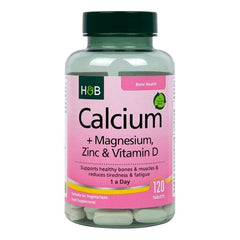 Holland & Barrett - Calcium + Magnesium, Zinc & Vitamin D - 120