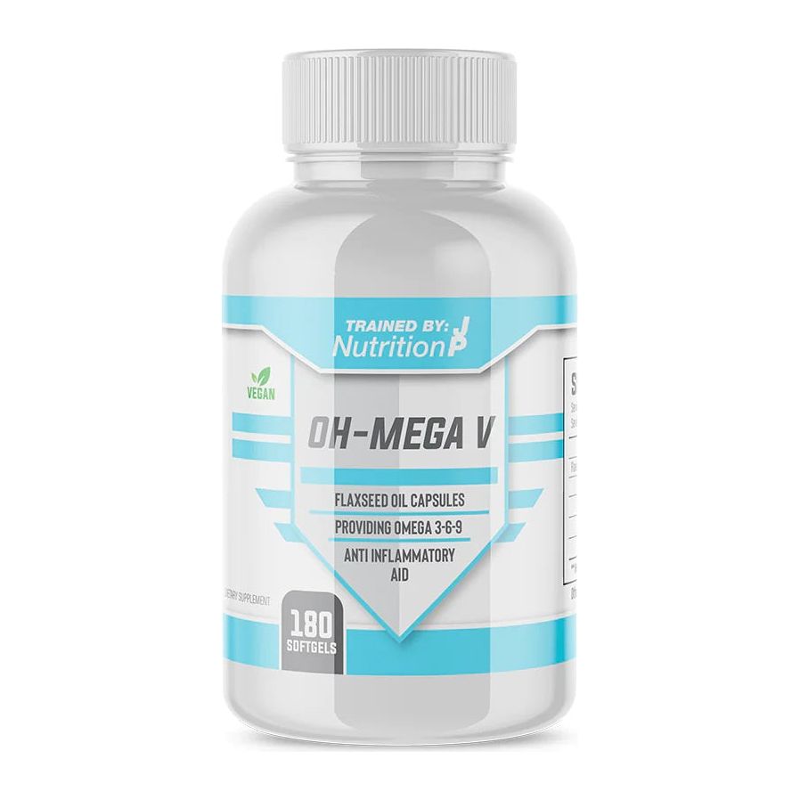 Trained by JP - Oh-Mega V - 180 softgels