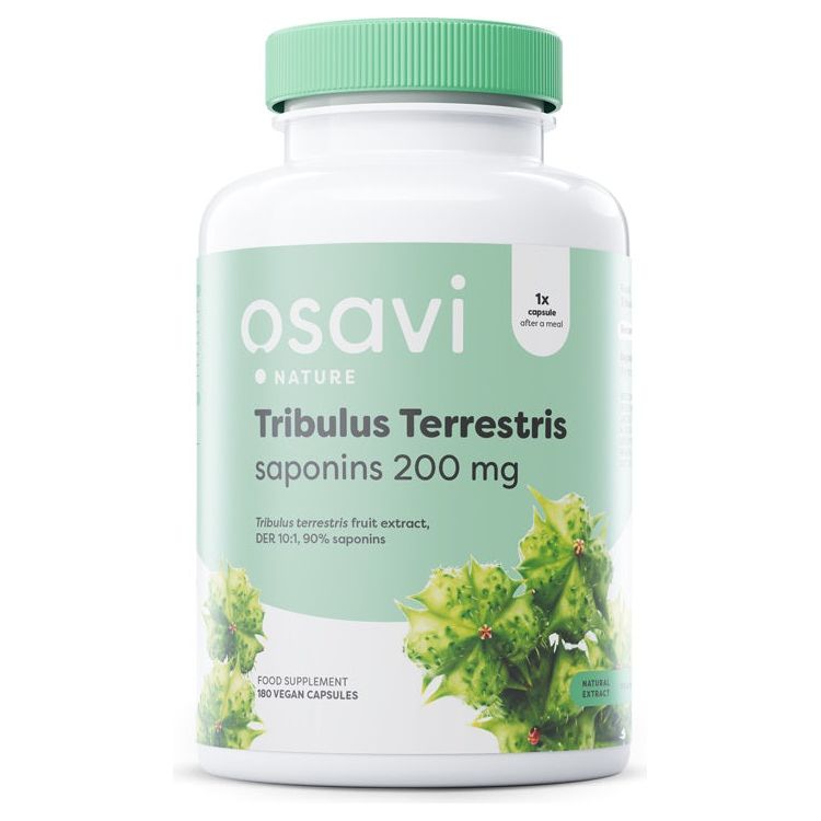 Osavi - Tribulus Terrestris - Saponins 200mg - 180 vcaps