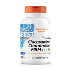 Doctor's Best - Glucosamine Chondroitin MSM + UC-II -90 vcaps