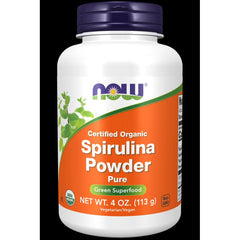 NOW Foods - Spirulina, Organic Powder