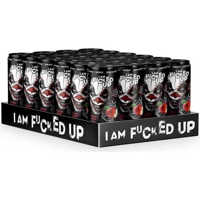 Swedish Supplements - 24 x I am F-cked Up PWO Drink, 330 ml