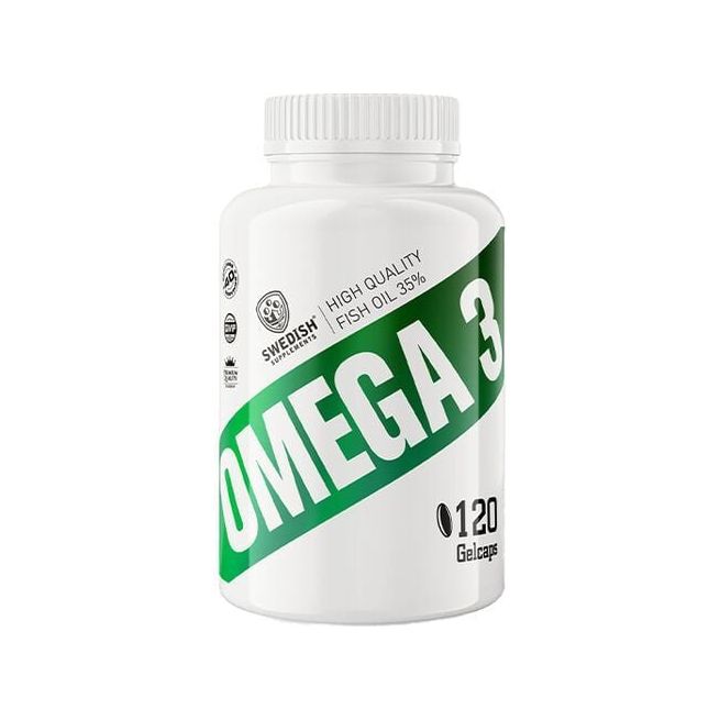 Swedish Supplements - Omega 3, 120 gel caps