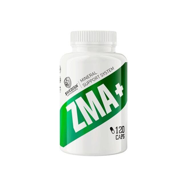 Swedish Supplements - ZMA Mineral Support System, 120 caps