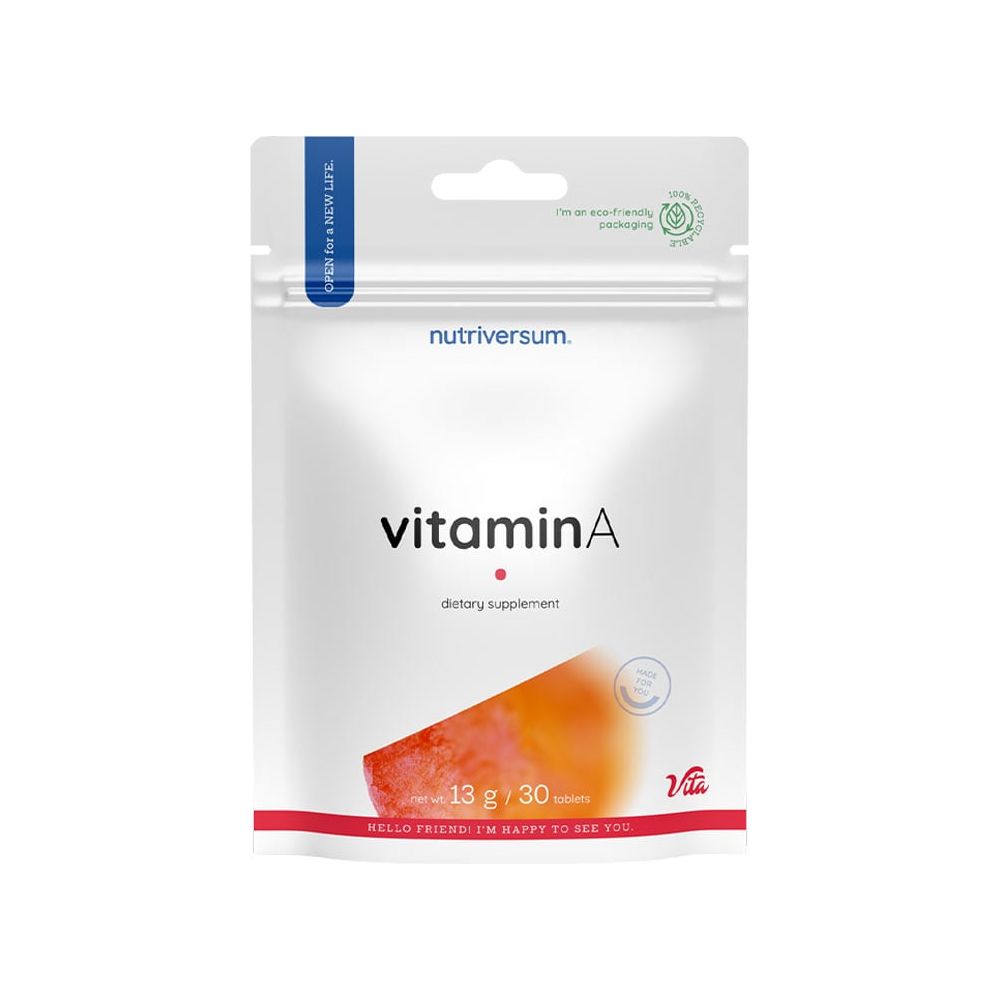 Nutriversum - Vitamin A - VITA - 30 Tablets