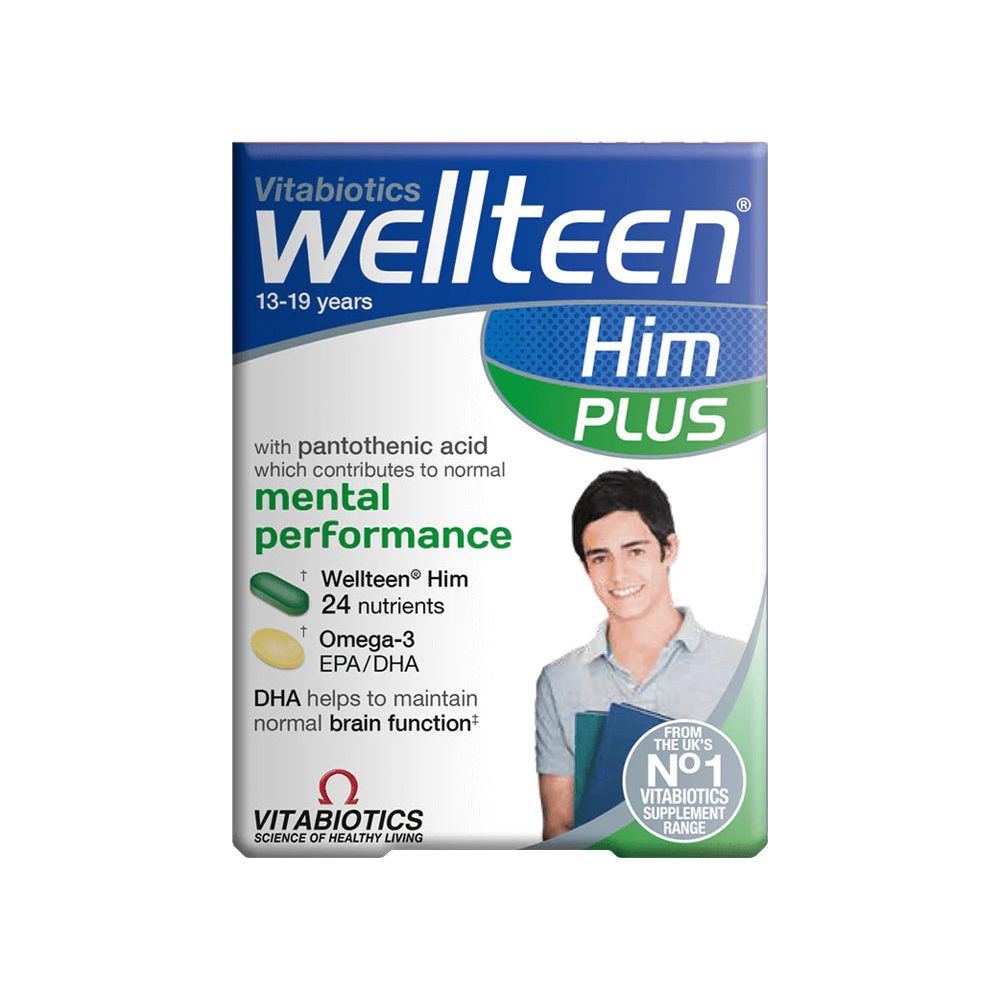 Vitabiotics - Wellteen Him Plus - 56 Tablets