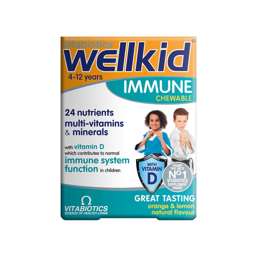 Vitabiotics - Wellkid Immune Chewable - 30 Tablets