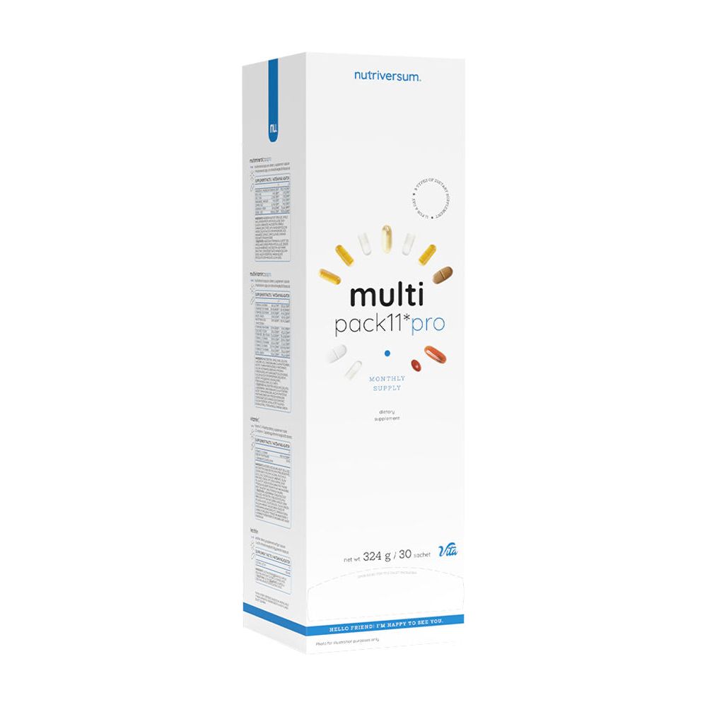 Nutriversum - Multipak11 Pro - VITA - 30 Packs