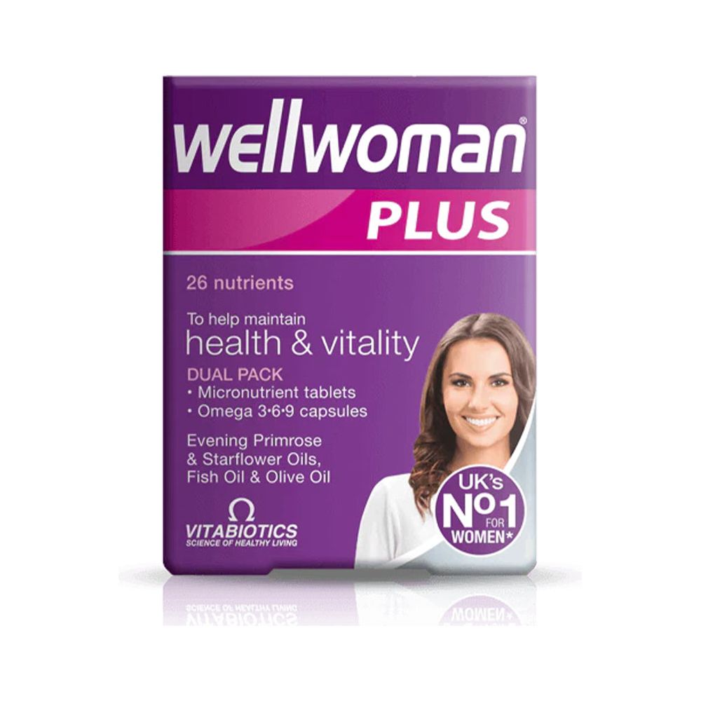 Vitabiotics - Wellwoman Plus Omega 3-6-9 - 56 Tablets