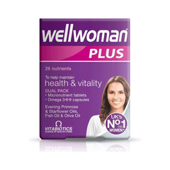 Vitabiotics - Wellwoman Plus Omega 3-6-9 - 56 Tablets