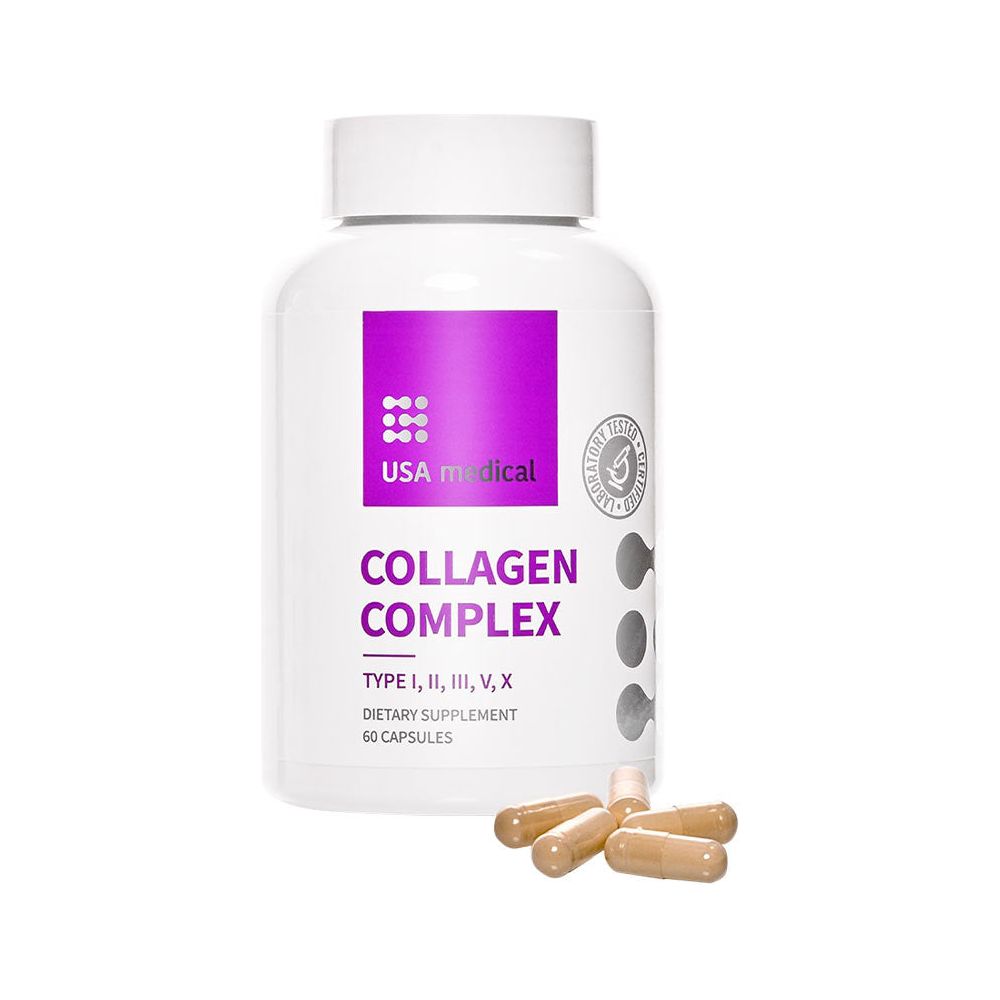 USA medical - Collagen Complex - 60 Capsules