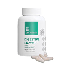 USA medical - Digestive Enzyme - 60 Capsules