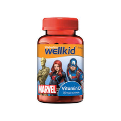 Vitabiotics - Wellkid Marvel Vitamin D Gummies - Strawberry -