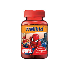 Vitabiotics - Wellkid Marvel Omega-3 - 50 Gummies