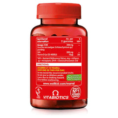 Vitabiotics - Wellkid Marvel Omega-3 - 50 Gummies