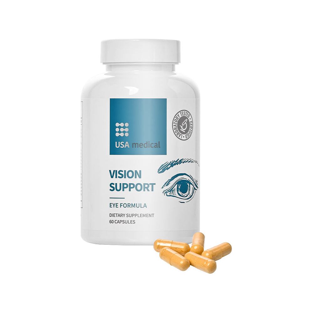 USA medical - Vision Support - 60 Capsules