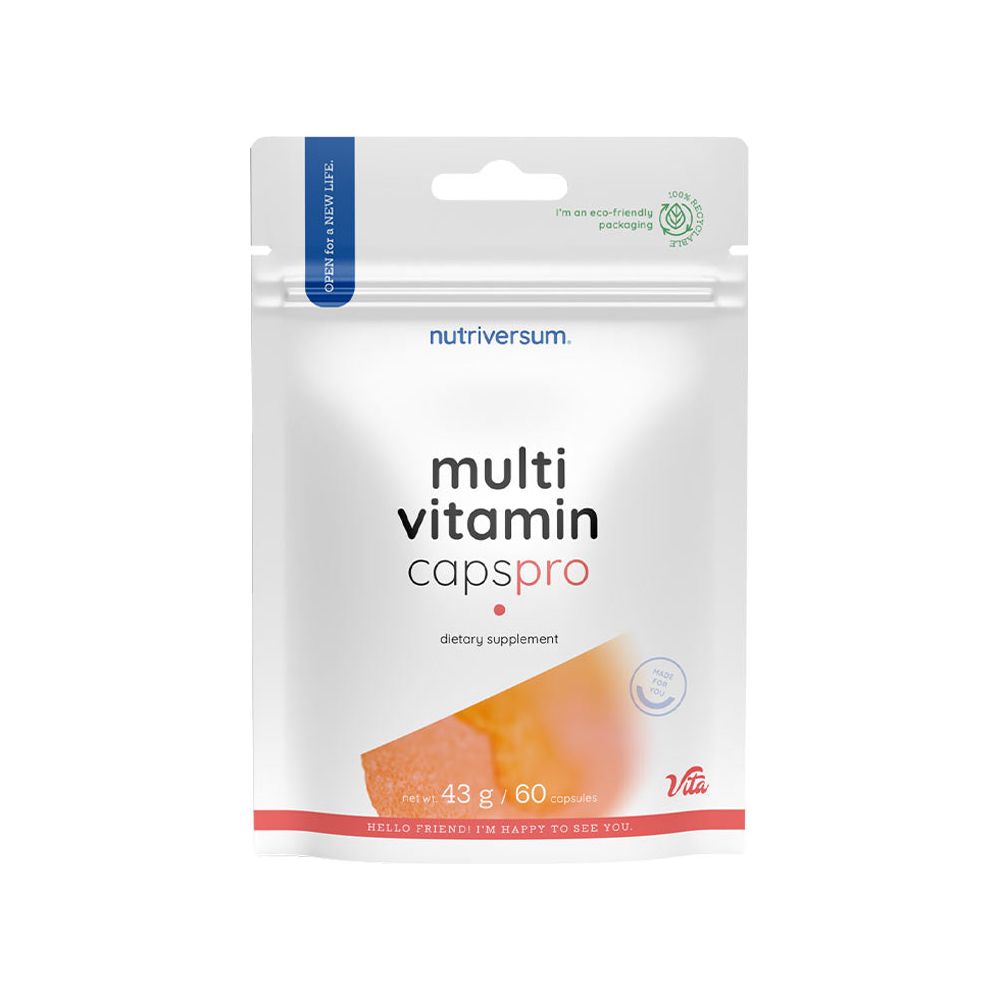 Nutriversum - Multivitamin Caps Pro - VITA - 60 Capsules