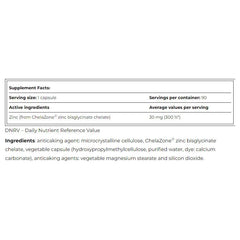 Amix - ChelaZone ZincChel - 90 Capsules