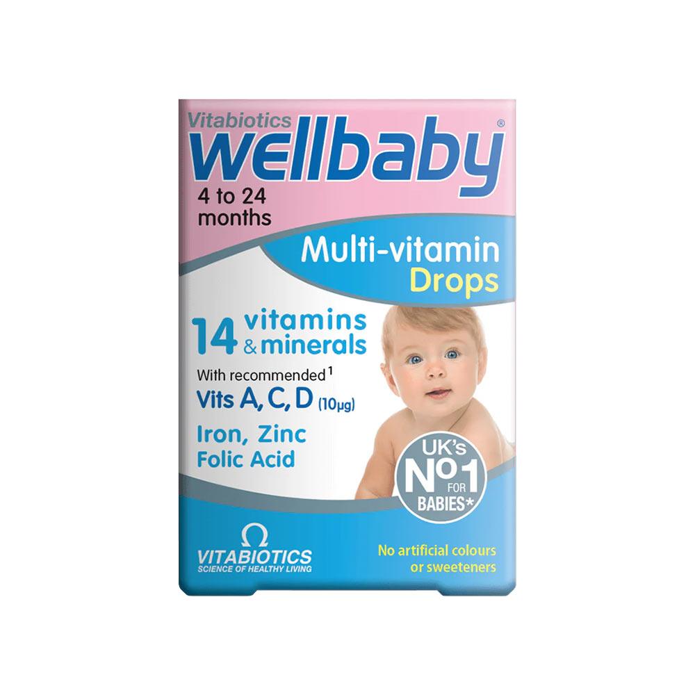 Vitabiotics - Wellbaby Multi-vitamin Drops - 30 ml