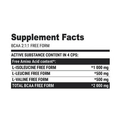 Extrifit - BCAA 2:1:1 Pure - 240 Capsules