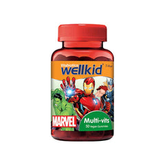 Vitabiotics - Wellkid Marvel Multi-Vits - Strawberry Pouch - 50