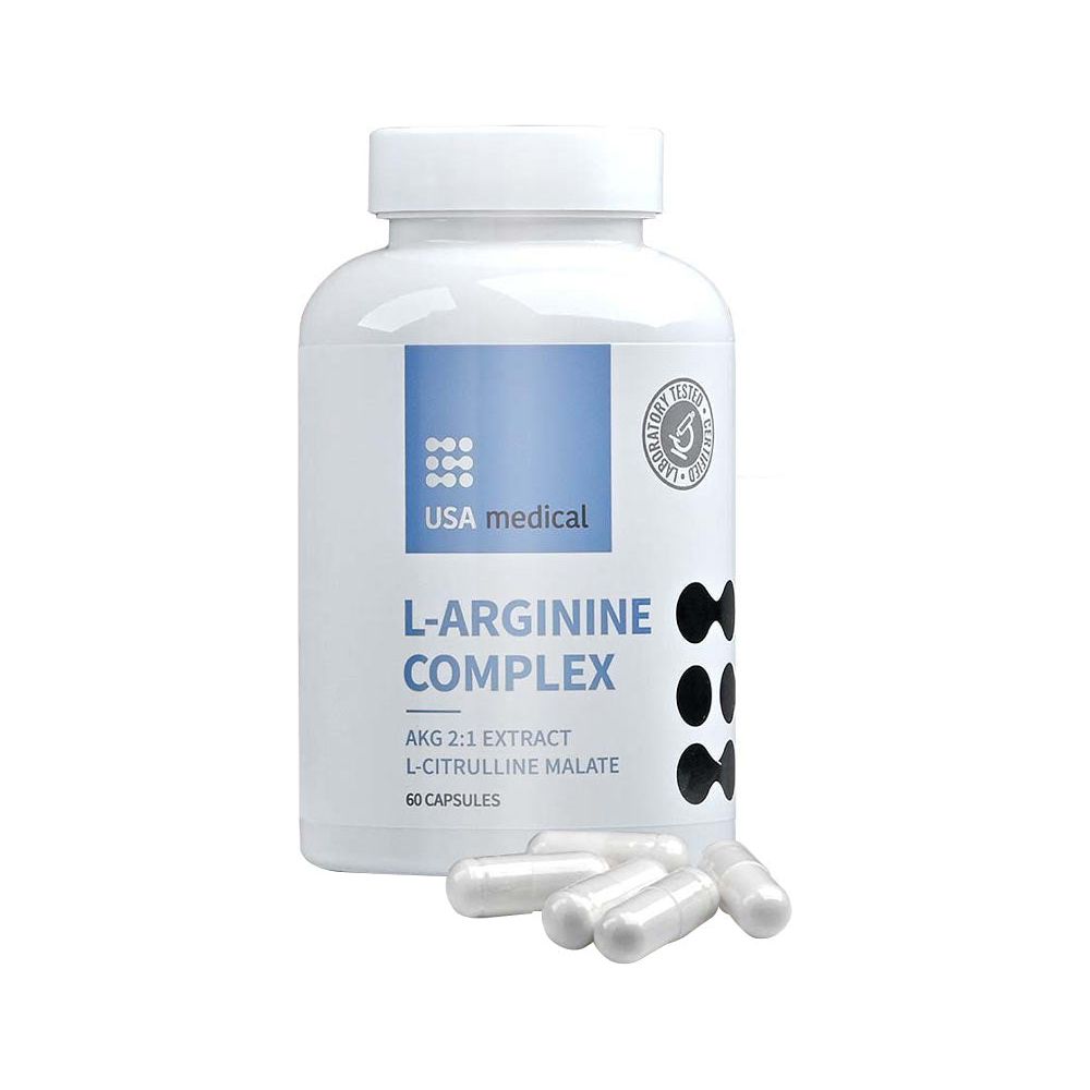 USA medical - L-Arginine Complex - 60 Capsules