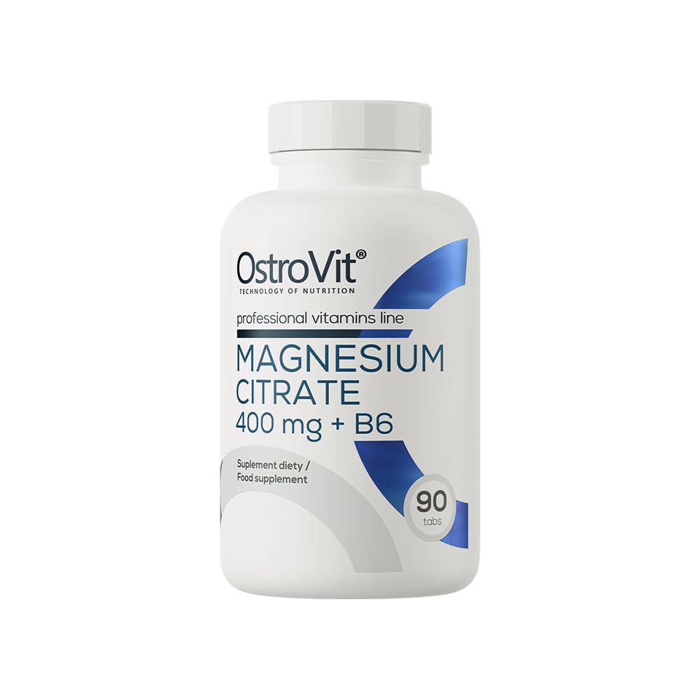 OstroVit - Magnesium Citrate 400 mg + B6 - 90 Tablets