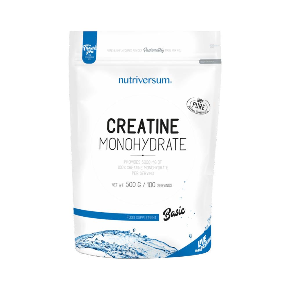 Nutriversum - Creatine - BASIC - Unflavored - 500 g