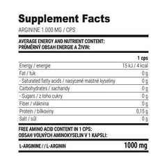 Extrifit - Arginine 1000 mg - 90 Capsules