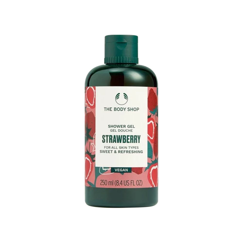 The Body Shop - Vegan Strawberry Shower Gel - Strawberry - 250