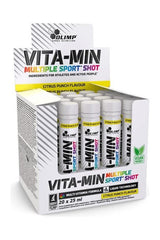 Olimp - Vita-Min Multiple Sport Shots, Citrus Punch - 20 x 25