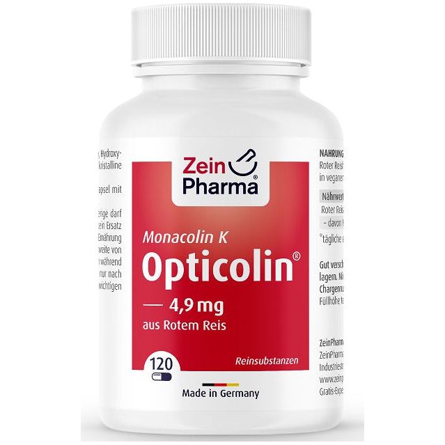 Zein Pharma - Monacolin K Opticolin - 120 caps