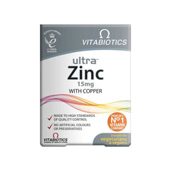 Vitabiotics - Ultra Zinc 15 mg - 60 Tablets