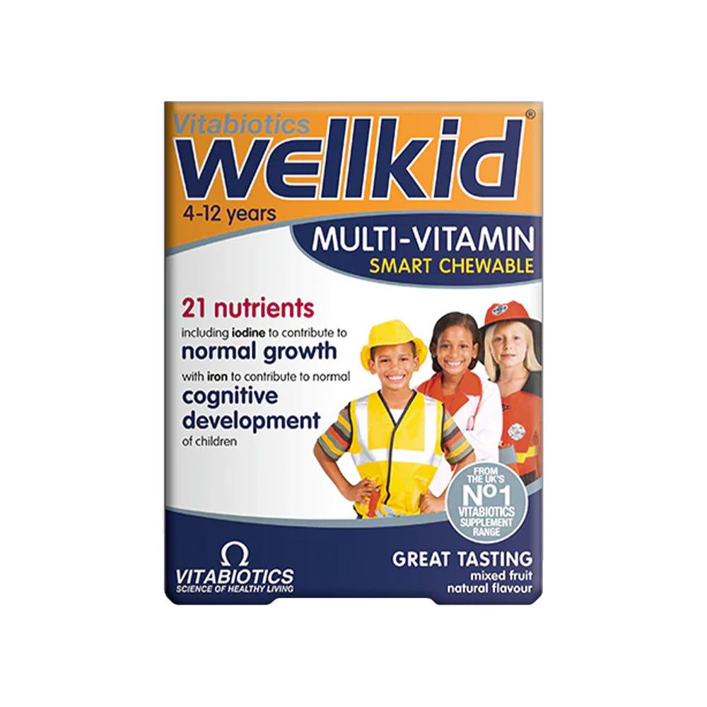 Vitabiotics - Wellkid Chewable Tablets - 30 Tablets