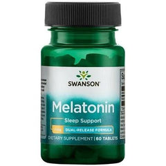 Swanson - Melatonin Dual-Release, 3mg - 60 tablets