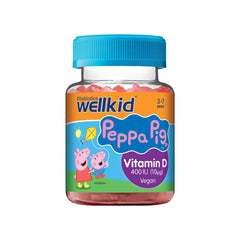 Vitabiotics - Wellkid Peppa Pig Vitamin D 400 IU - Strawberry